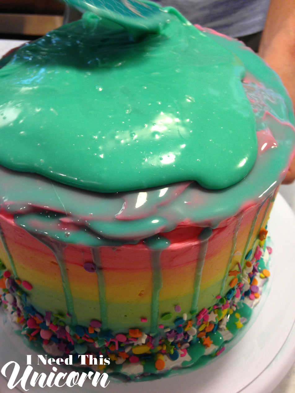 Rainbow Cake Experience | I Need This Unicorn