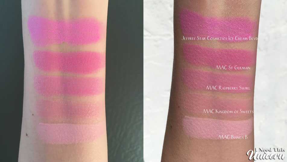 Cool Pink Lipstick Swatches | I Need This Unicorn