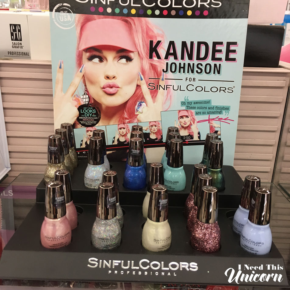 Kandee Johnson x Sinful Colors Anime Collection | I Need This Unicorn