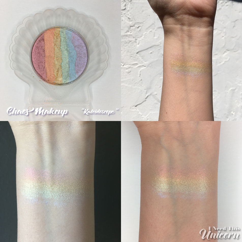 Rainbow Highlighter Extravaganza! Chaos Makeup | I Need This Unicorn