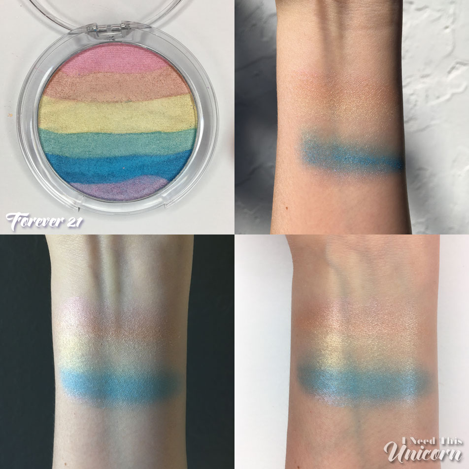 Rainbow Highlighter Extravaganza! Forever 21 | I Need This Unicorn