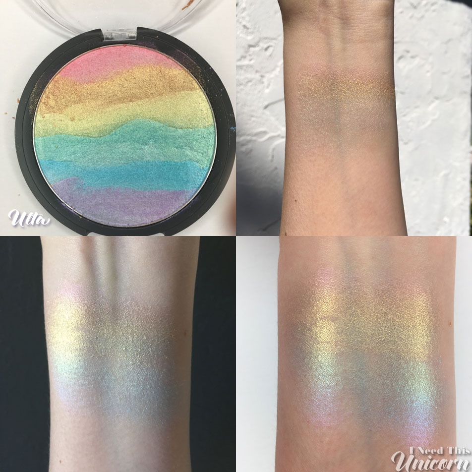 Rainbow Highlighter Extravaganza! Ulta Beauty | I Need This Unicorn