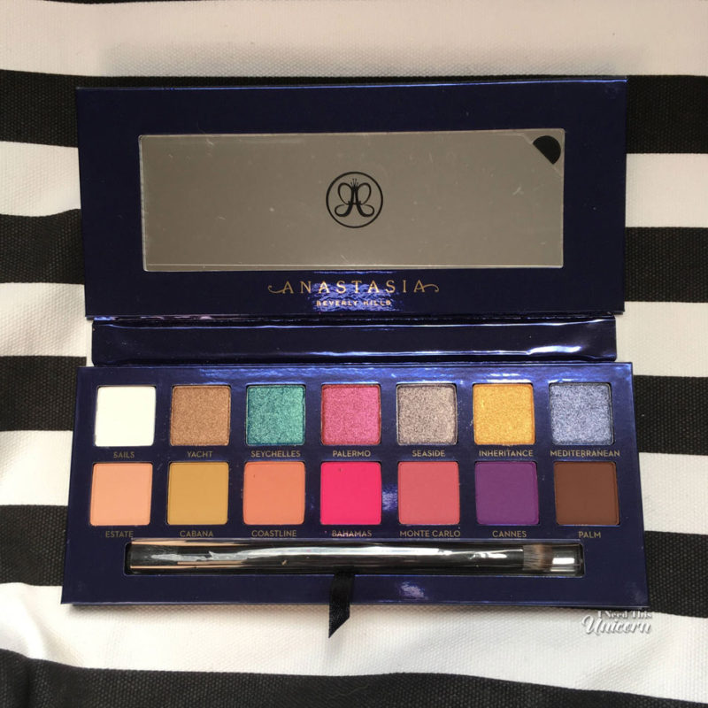 Anastasia Beverly Hills Riviera Palette Swatches | I Need This Unicorn