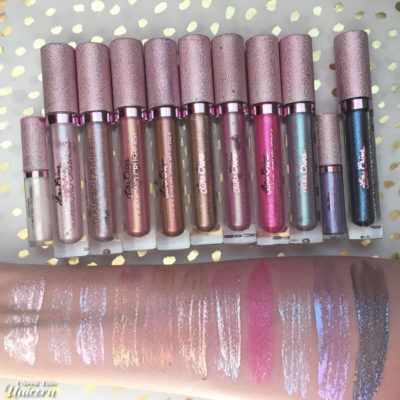 Lime Crime Diamond Crushers Swatches | I Need This Unicorn