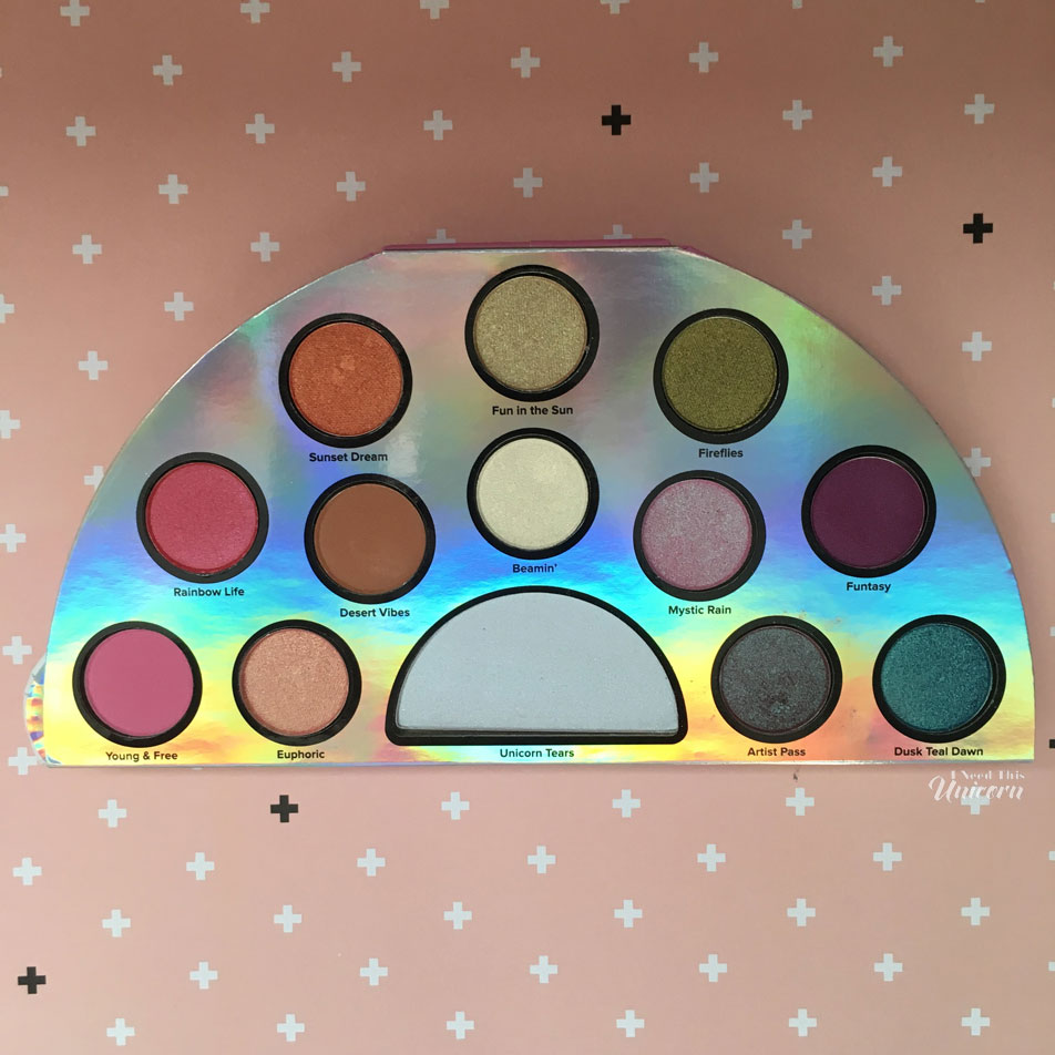 Too Faced Life's A Festival Collection Eyeshadow Palette | I Need This Unicorn