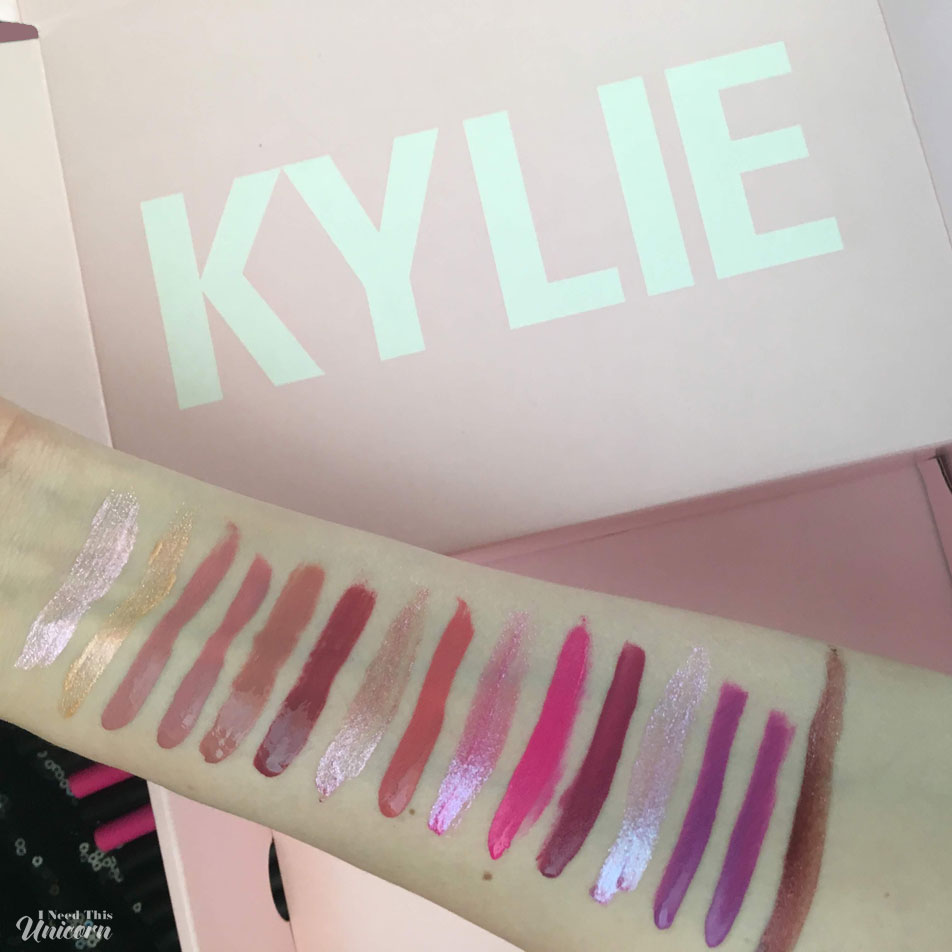 Kylie Cosmetics Swatch & Review | I Need This Unicorn