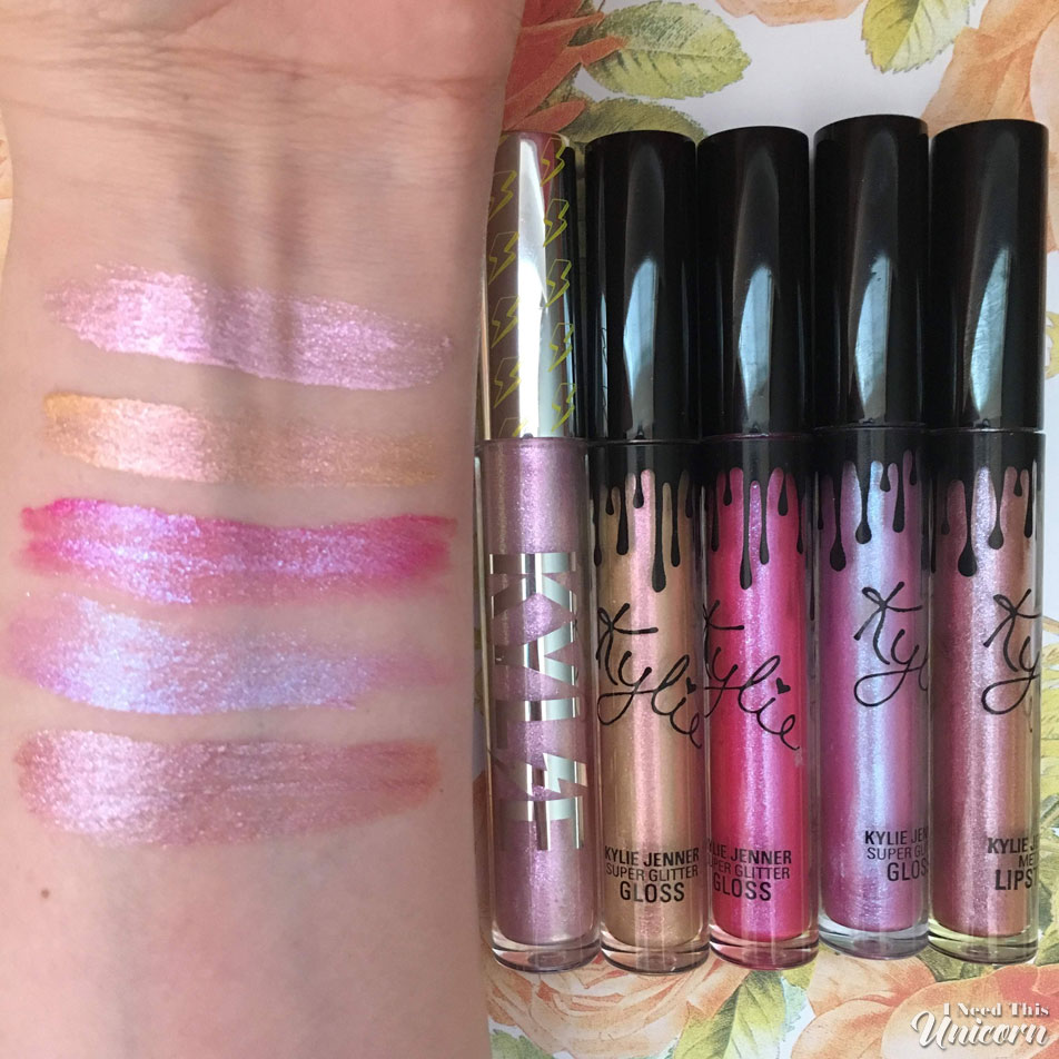 Kylie Cosmetics Metals Swatches & Review | I Need This Unicorn