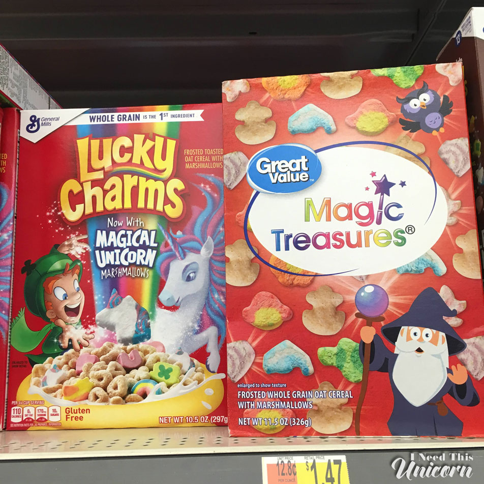 Lucky Charms Magic Unicorn and Magic Treasures cereals | I Need This Unicorn