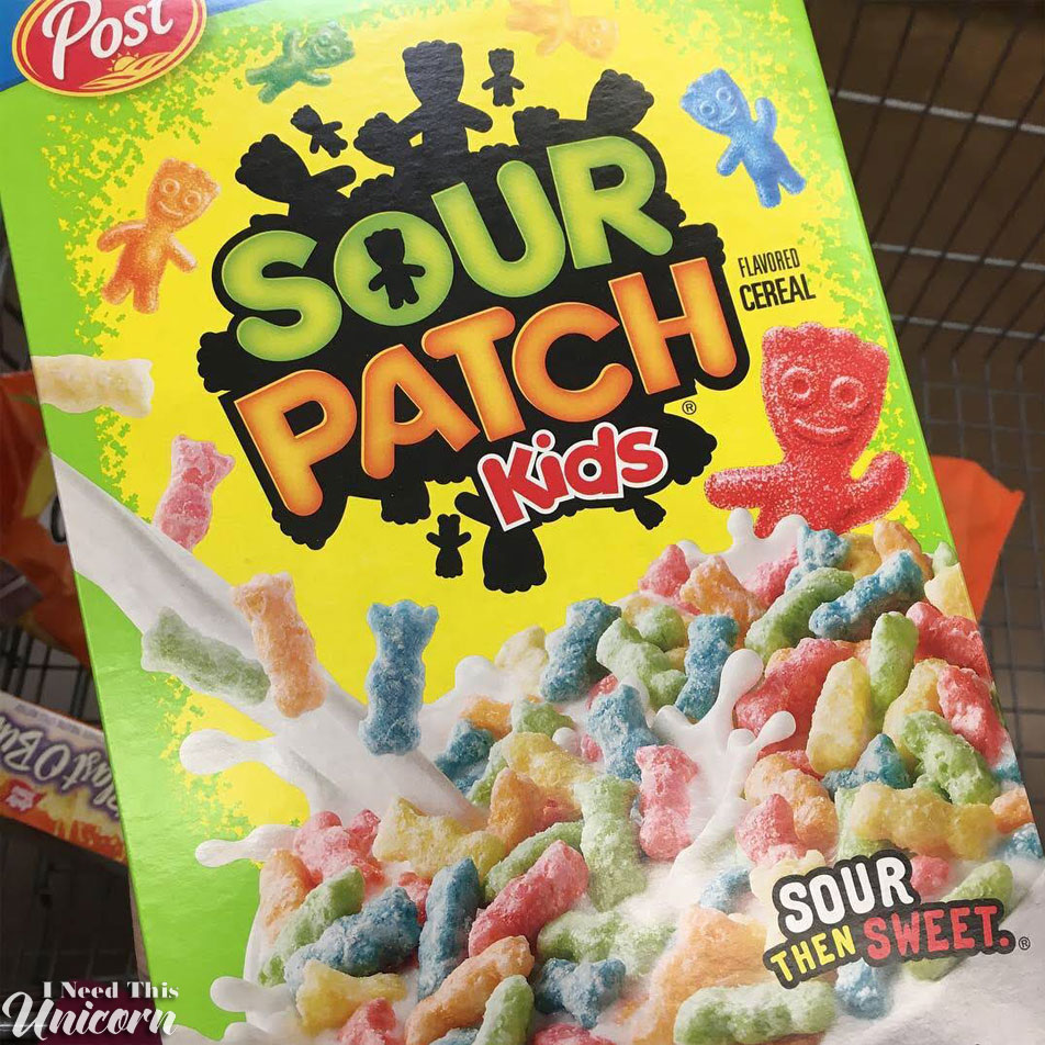 Sour Patch Kids Cereal | I Need This Unicorn