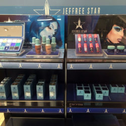 Jeffree Star Blue Blood Collection Display at Morphe