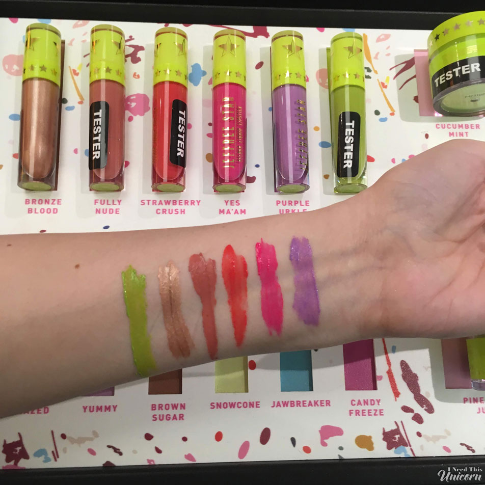 Jeffree Star Cosmetics Jawbreaker Collection Velour Liquid Lipsticks