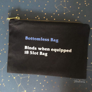 Bottomless Bag Cosmetic Pouch