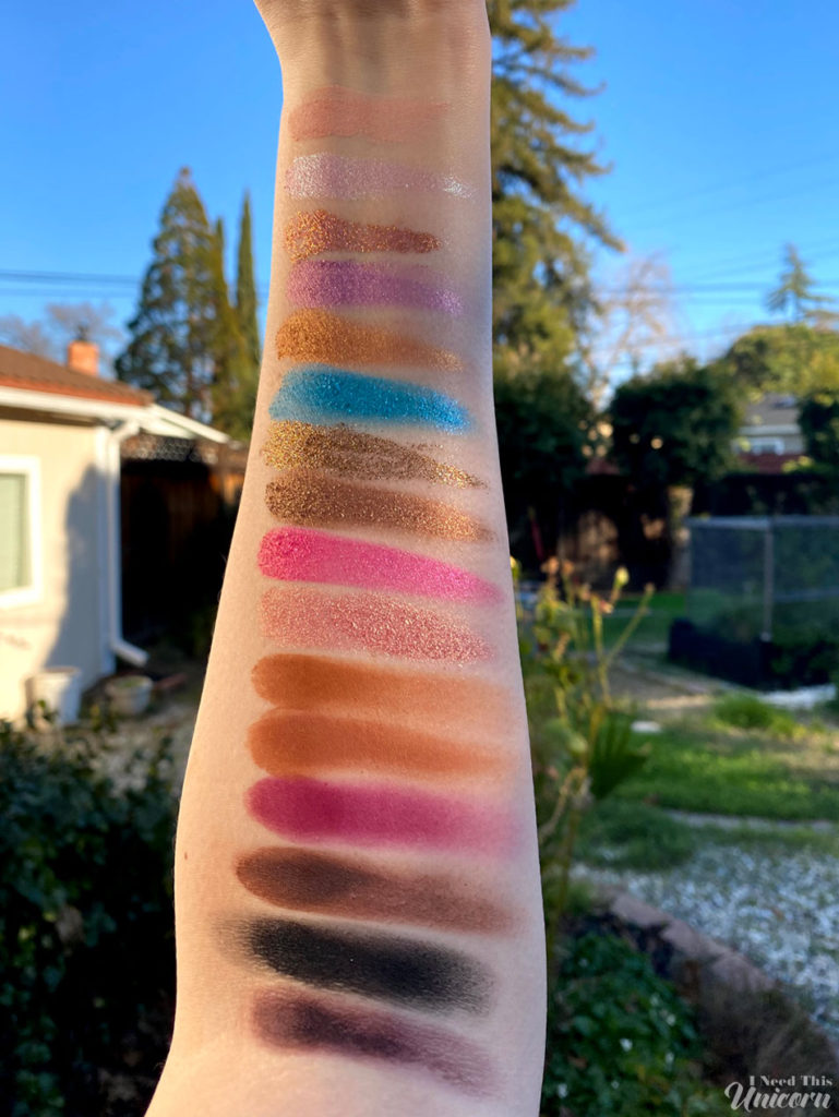 ABH Amrezy Palette Swatches- Outdoor