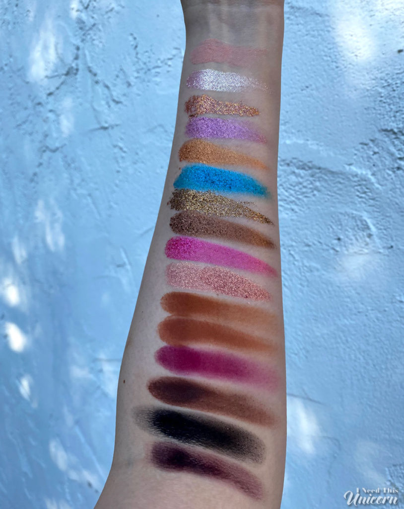 ABH Amrezy Palette Swatches- Shade