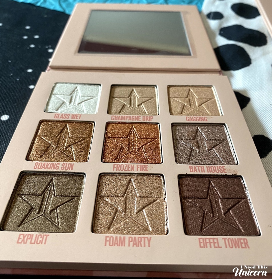 Orgy Palette Swatches Jeffree Star Cosmetics | I Need This Unicorn