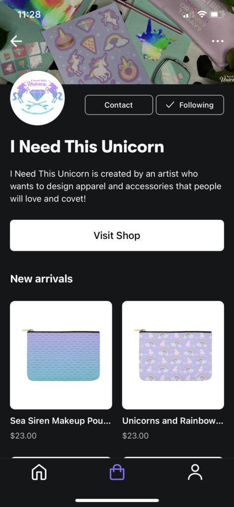 Shop App Screenshot
