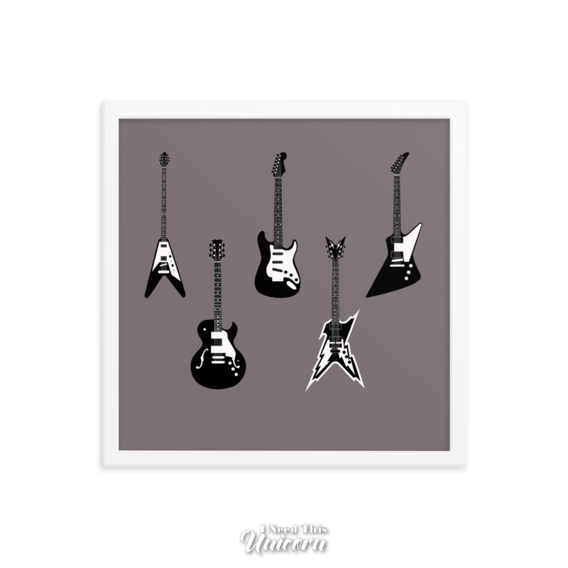 Guitar Art for the Metal Lover in your life