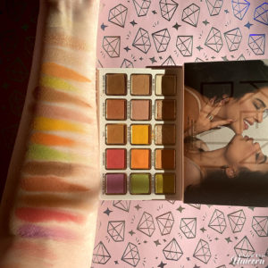 KENDALL by Kylie Cosmetics Eyeshadow Swatches