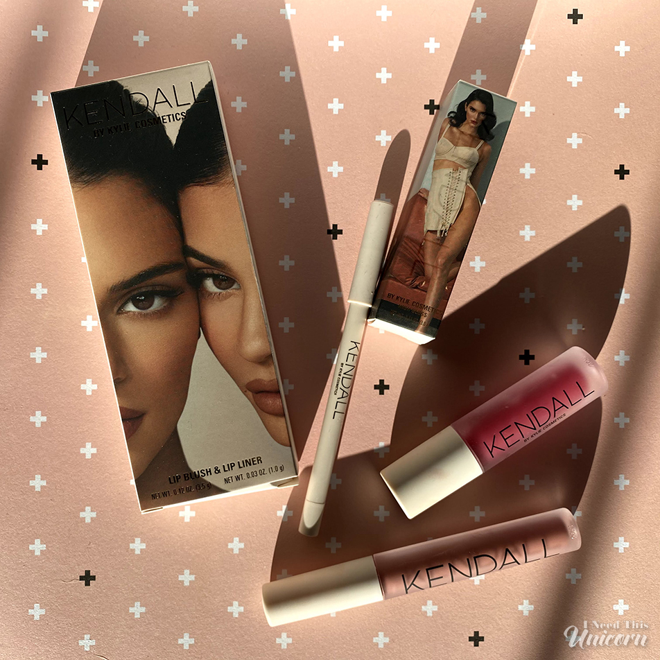 KENDALL By Kylie Cosmetics Sister Sister Lip Kit and Can I Borrow That? High Gloss