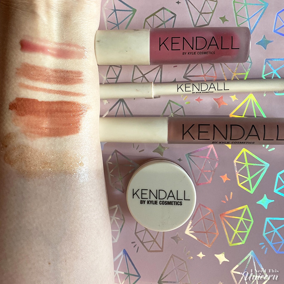 KENDALL by Kylie Cosmetics Lip Blush, High Gloss and Everything, Everywhere Gloss