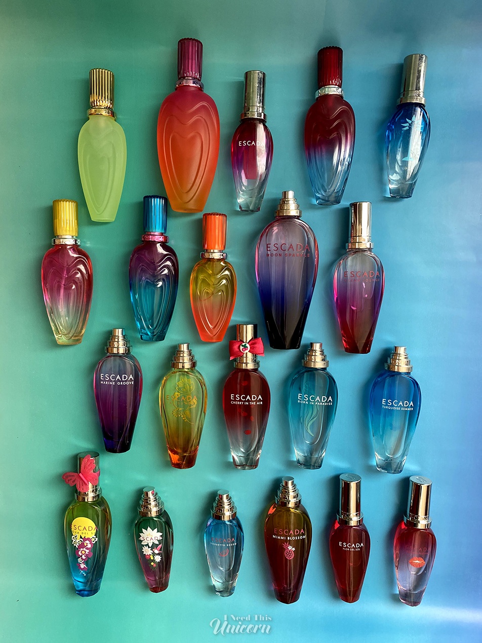 A Comprehensive List of Every Escada Summer Fragrance | I Need