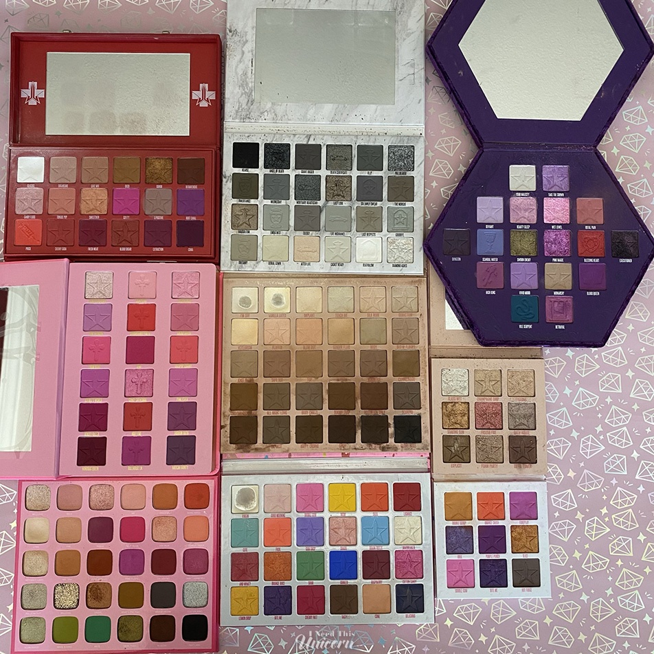 Jeffree Star Cosmetics Eyeshadow Palette Collection