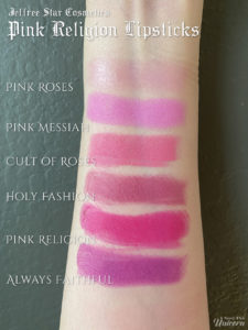 Jeffree Star Cosmetics Pink Lipsticks