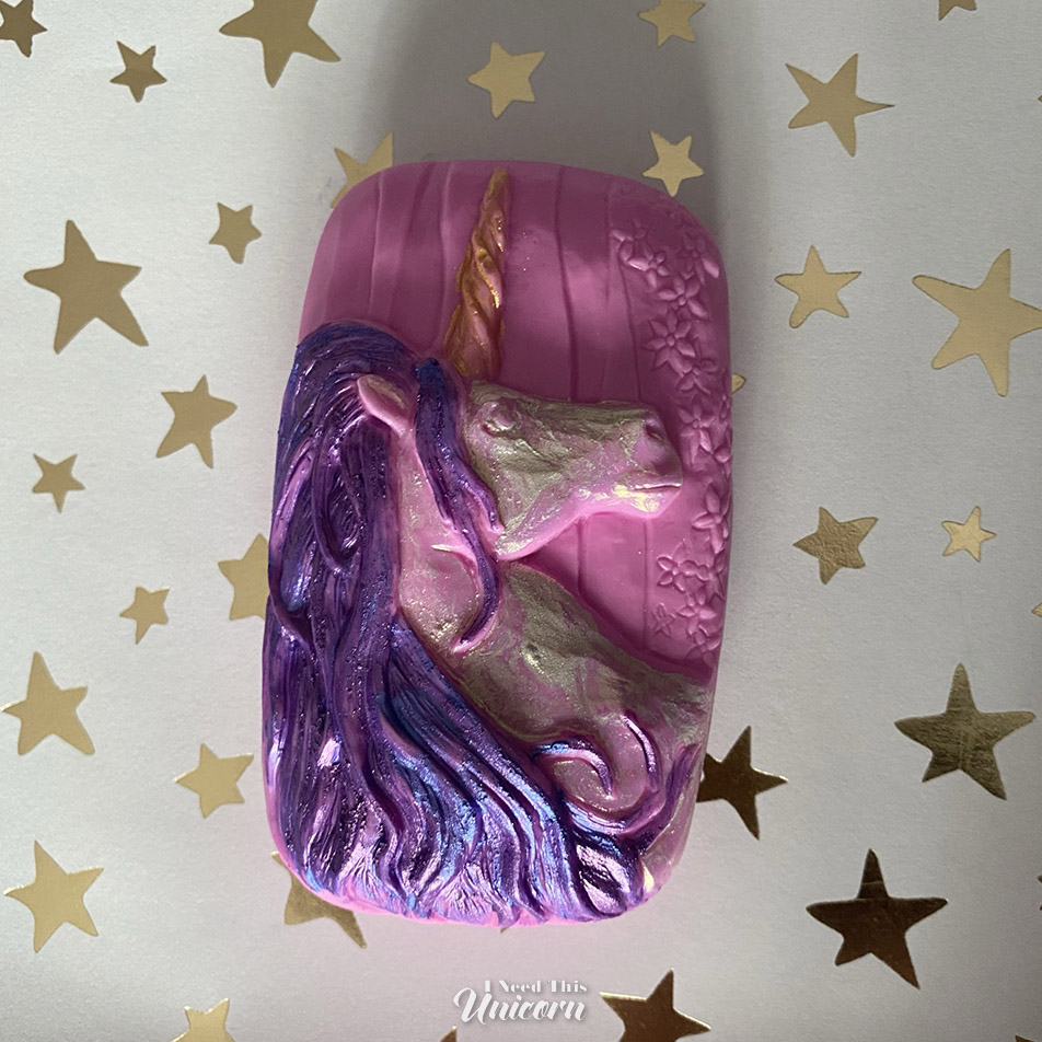 Unicorn Head Decorative Soap