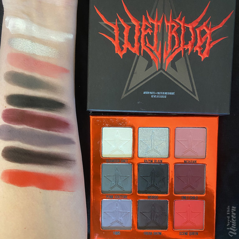 Jeffree Star Cosmetics Weirdo Palette | I Need This Unicorn