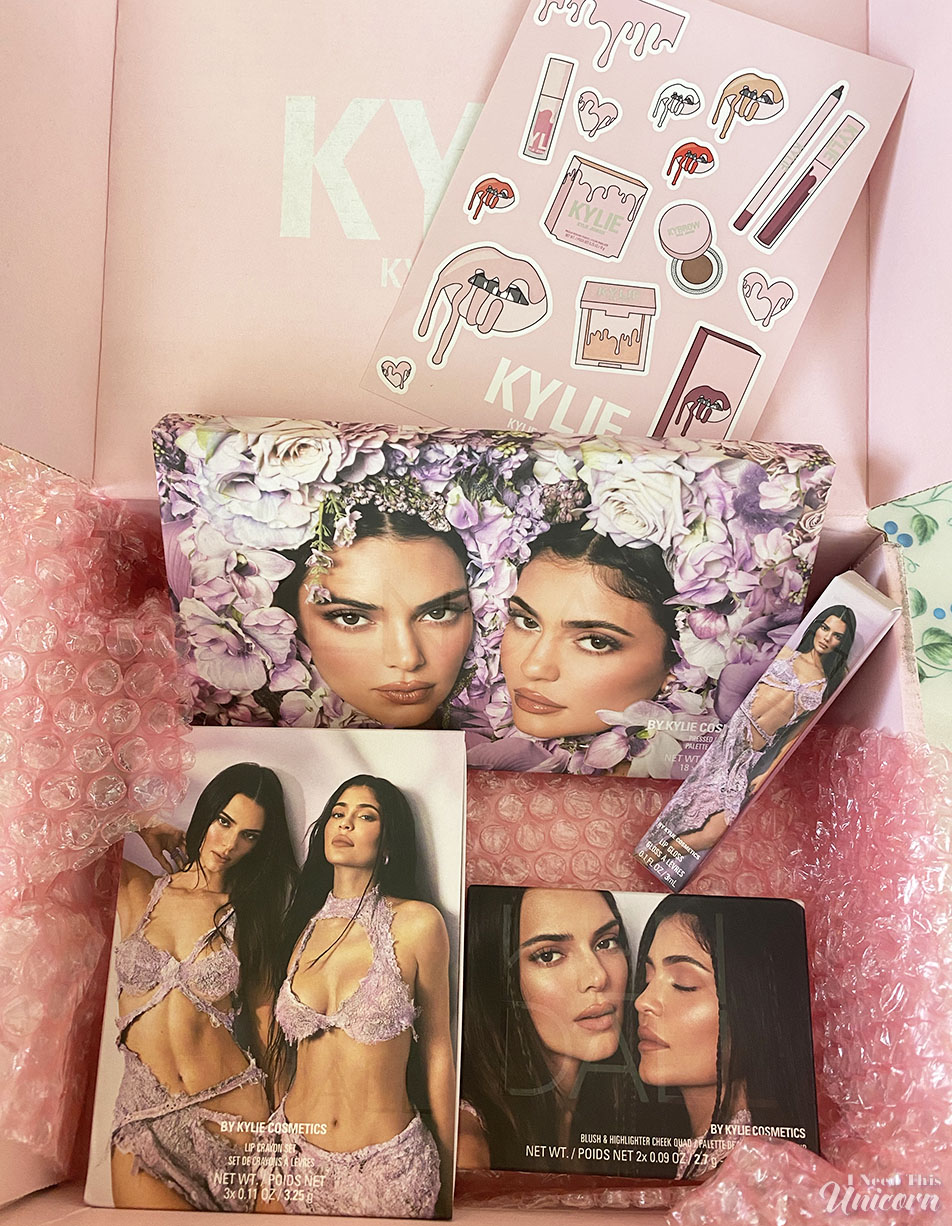 Kendall and kylie red makeup online bag