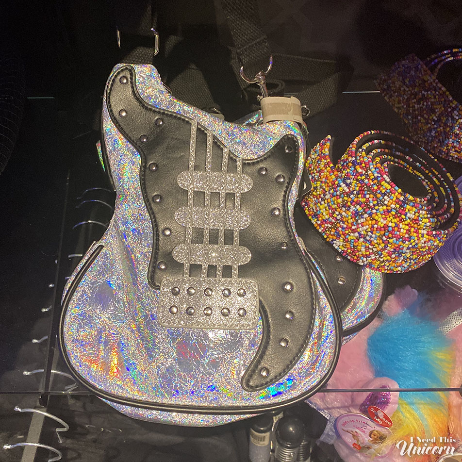 Holographic Guitar Bag at Wild Muse in Area 15 Las Vegas