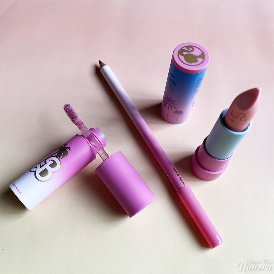 Barbie x Glamlite Pink Lip Kit