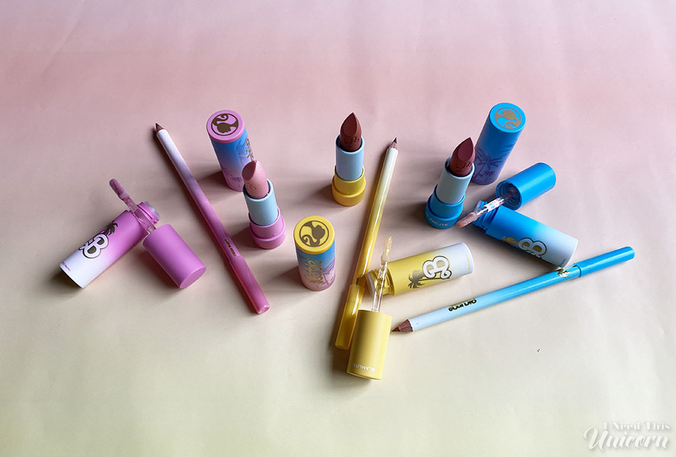 Barbie x Glamlite Lip Kits