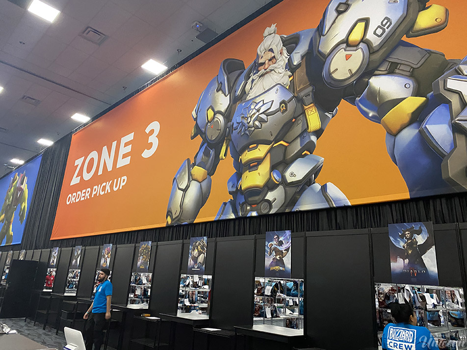 Blizzard Blink Store Zone 3 Pickup Sign