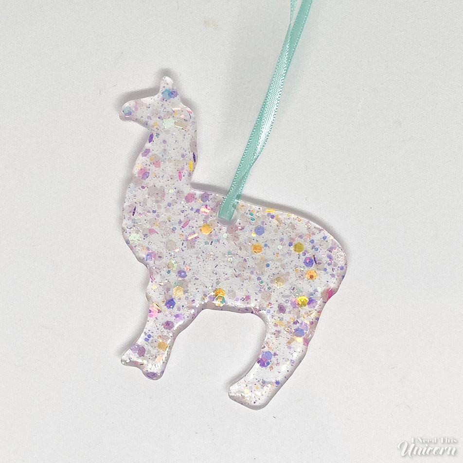 I Need This Unicorn Handmade resin Holiday Ornaments