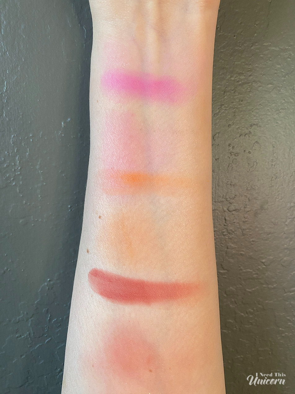 Care Bears Blush Swatches