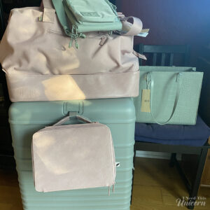 Beis Luggage and Bag Review Slate and Atlas Pink
