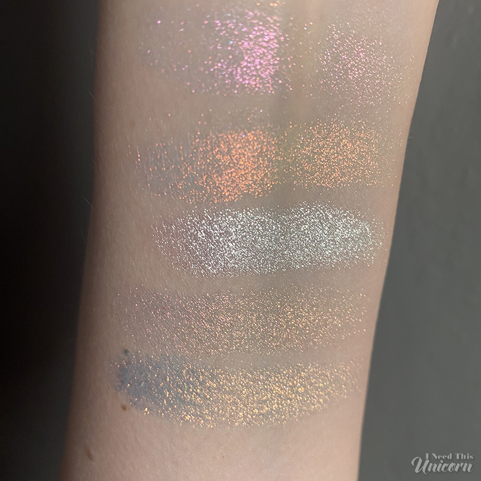 Queen Cosmetics Iridescent Pressed Shadows and More Lip Glosses!