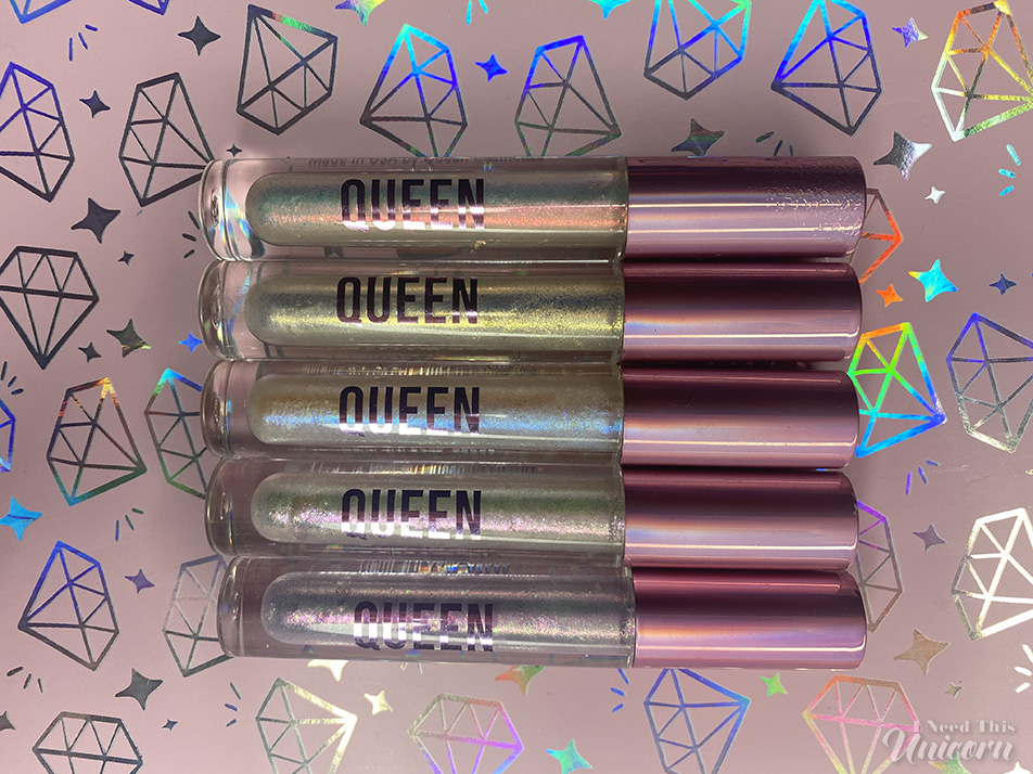 Queen Cosmetics Stardom collection lip glosses