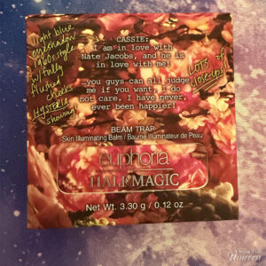 Packaging for the Half Magic Euphoria Beam Trap Blush and Highlighter Duo