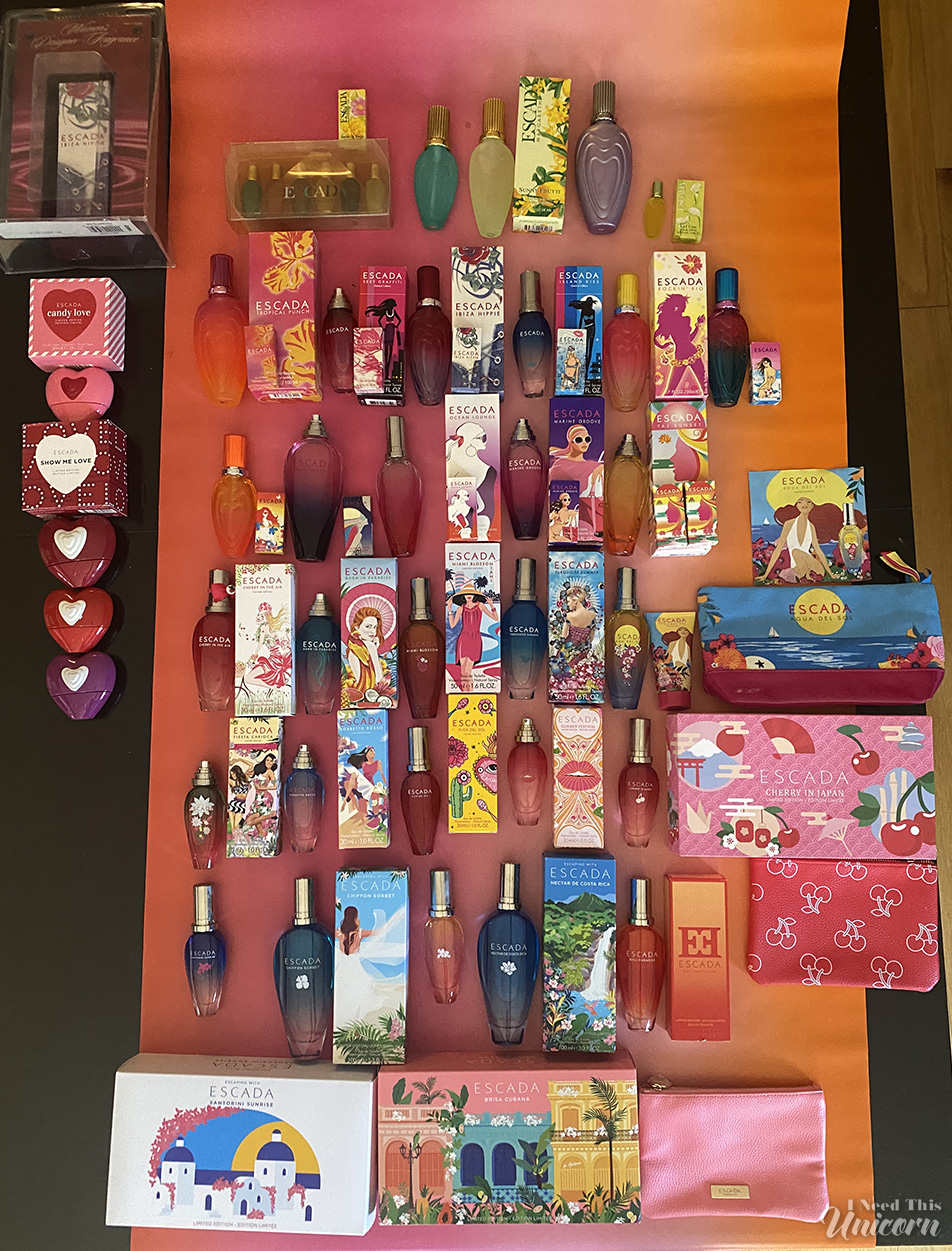 My Entire Escada Collection up until 2025
