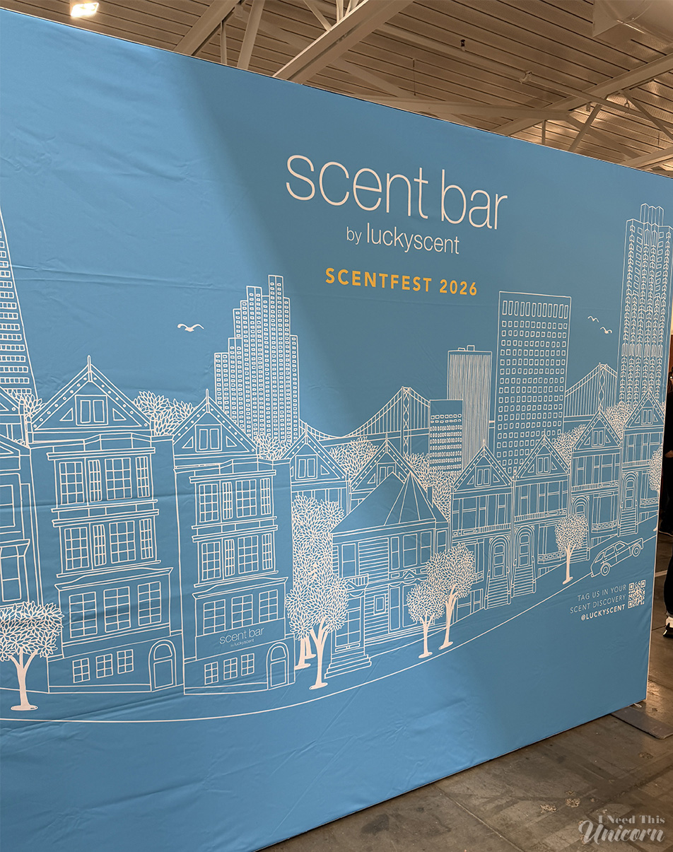 Scentbar San Francisco line drawing photo op