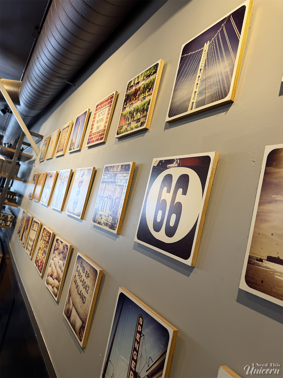 Peet's IG style photo wall
