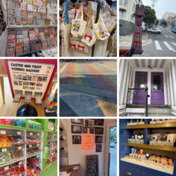 Composite of San Francisco Scenes and Shops