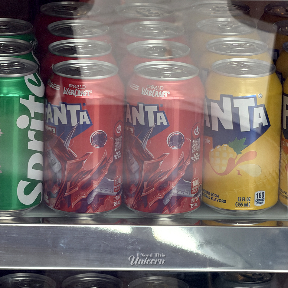 Xal'atath Fanta as found in a storefront on Irving